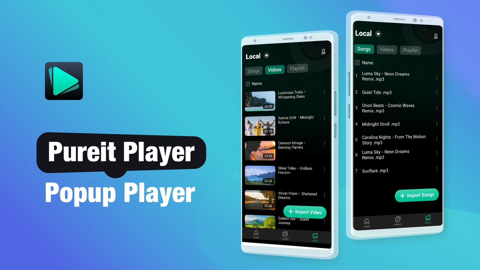Pureit - Popup Player screenshot